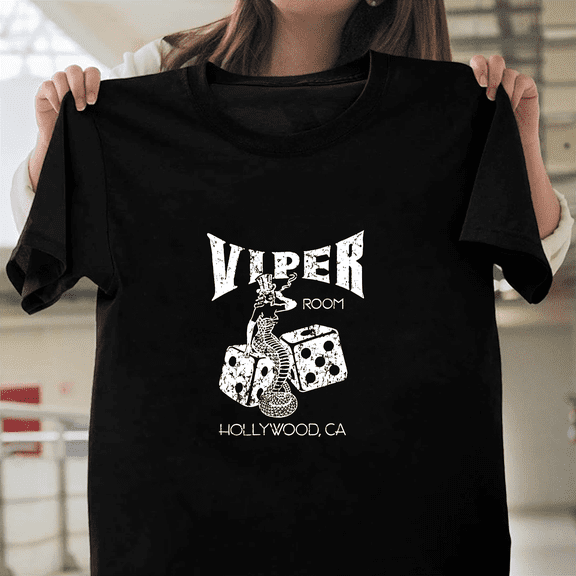 The Viper Room Johnny Depp Hollywood Sunset Strip Club Iconic Venue Art V50854 Unisex T-Shirt, Size Up to 5XL