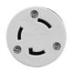thumbnail image 3 of 2pack Nema L5-30R Receptáculo eléctrico 125V Rewirable DIY Enchufe de bloqueo Sunnimix Receptáculo de cierre giratorio de EE. UU., 3 of 8