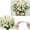 White, variant on EQWLJWE Artificial Daisies Flowers for Outdoor,Outdoor Uv Resistant 8 Bundles Fake Foliage Greenery Faux Plants Shrubs Plastic Bushes for Window Box Hanging Planter Farmhouse Indoor Outside Decor