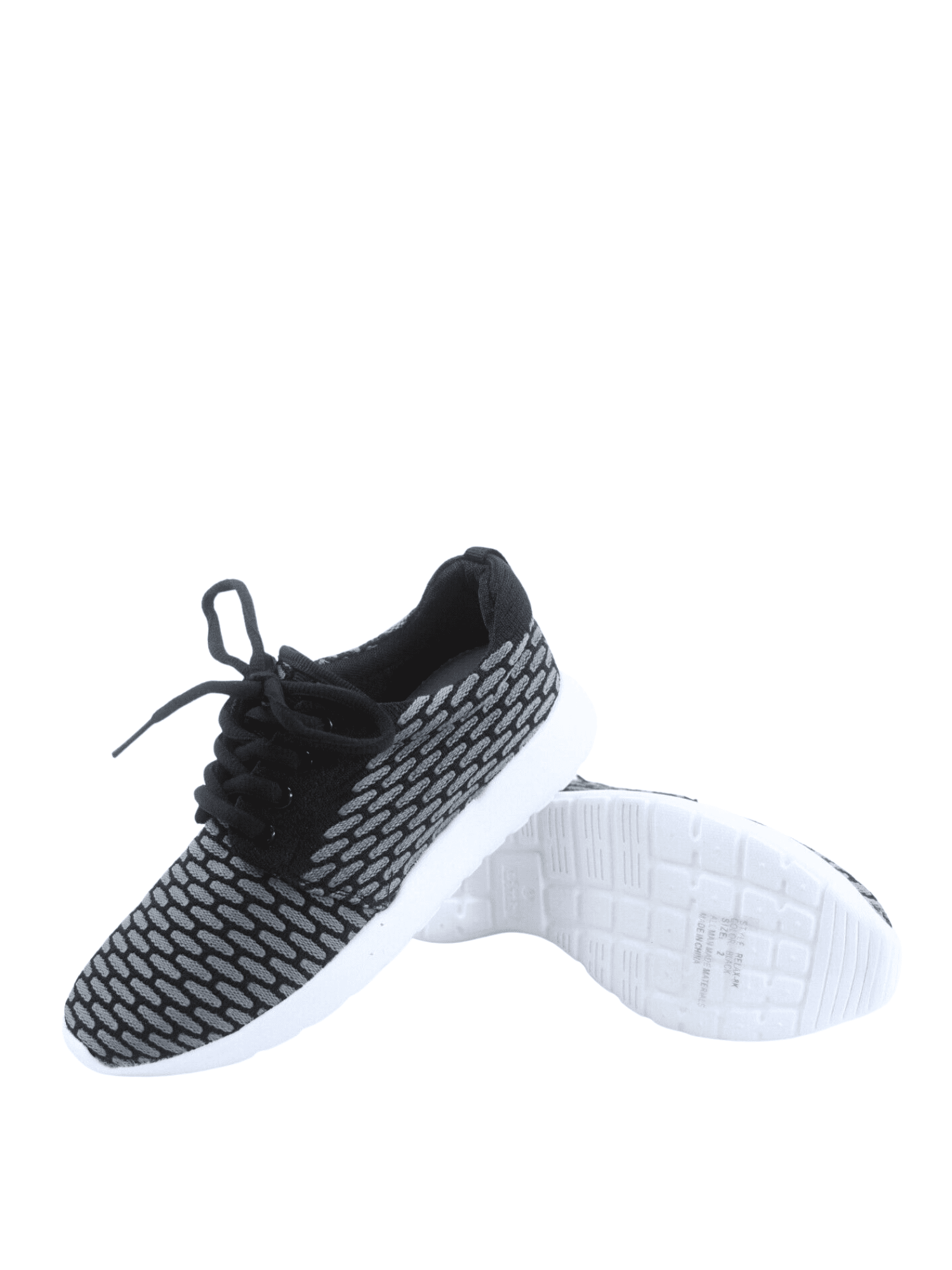 Relax 8k Little Girl Big Girl Comfort Light Weight Flat Lace Up