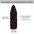 thumbnail image 5 of HELLHERO Christmas Candy Cane Ironing Board Covets Soft Protection Covers Elastic Edge Iron Board Cover Polyester Fiber Fabric for Mom Wife Gifts, 5 of 5