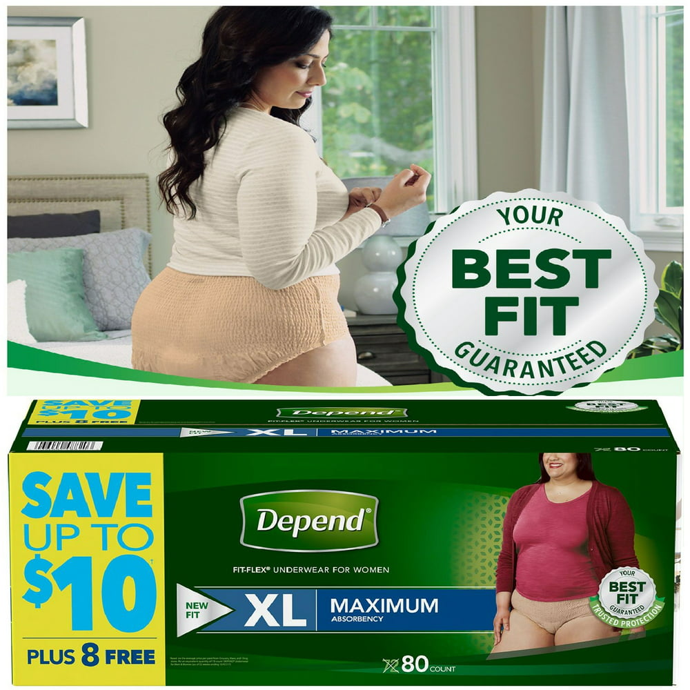 depend-depend-fit-flex-underwear-for-women-size-x-large-80-ct-walmart-walmart