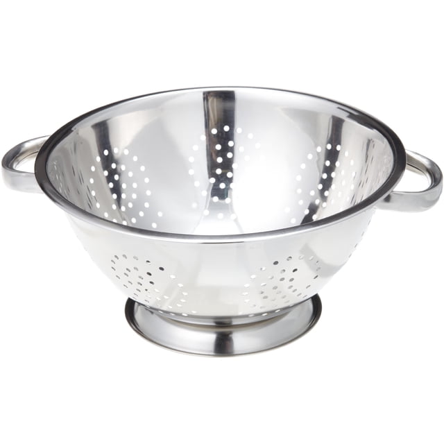 Excelsteel 242 5-Quart Stainless Steel Colander