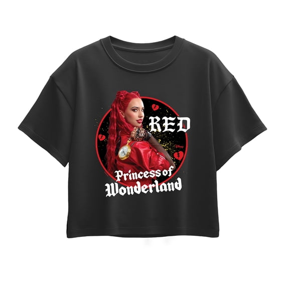 Descendants - Red Princess Of Wonderland - Youth Girls Boxy T-Shirt