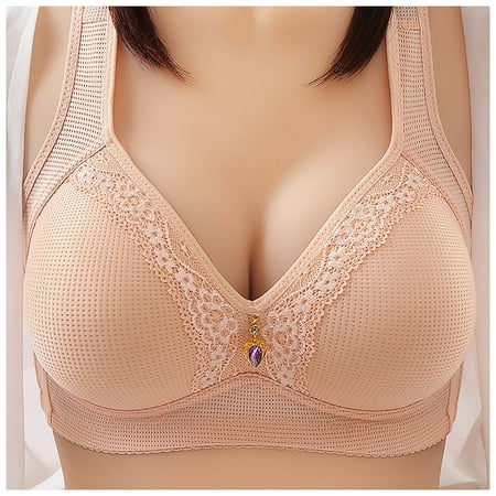 

eczipvz Lingerie for Women Naughty Seamless Bra Wireless Bra for Women Convertible Strap Ultra Comfort Bra V Neck Invisible Bralette C 40