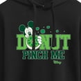 thumbnail image 3 of Disney - Donut Pinch Me - Juniors Cropped Pullover Hoodie, 3 of 5