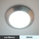 thumbnail image 2 of Lámpara de Techo Níquel Satinado LED 18W 6500K Luz Blanca LámparaYa Ike Lite 21238-4 / Moderna / Lámpara de Techo, 2 of 7