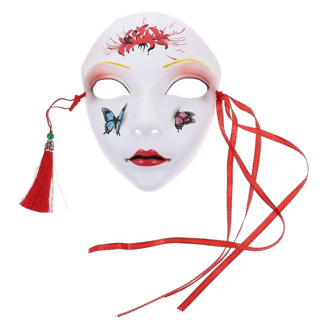 Shisuyan Adult Party Face Mask Cosplay Ball Show Mask Exquisite Chinese Style Beauty Mask