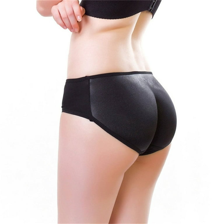 Women Butt Lifter Seamless Padded Shapewear, Hip Pads Butt Enhancer  Underwear，Seamless Padded Panties 