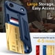 thumbnail image 2 of Funda Cartera Oterkin para iPhone 17 Air 6.5" con Protección RFID y Soporte Azul, 2 of 8