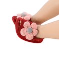 thumbnail image 4 of Fortune Baby Girl Sunflower Princess Sandals Infant Summer Prewalker Shoes, 4 of 7