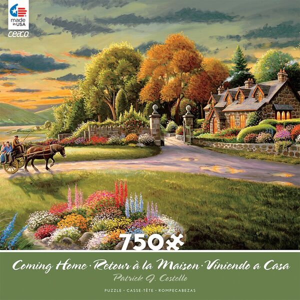 Ceaco Coming Home Hidden Harbor 750 Piece Jigsaw Puzzle