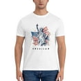 thumbnail image 5 of Generic Vintage T-Shirts Proud to be American Gildan Men's Short Sleeve T-Shirt 180g, 5 of 8