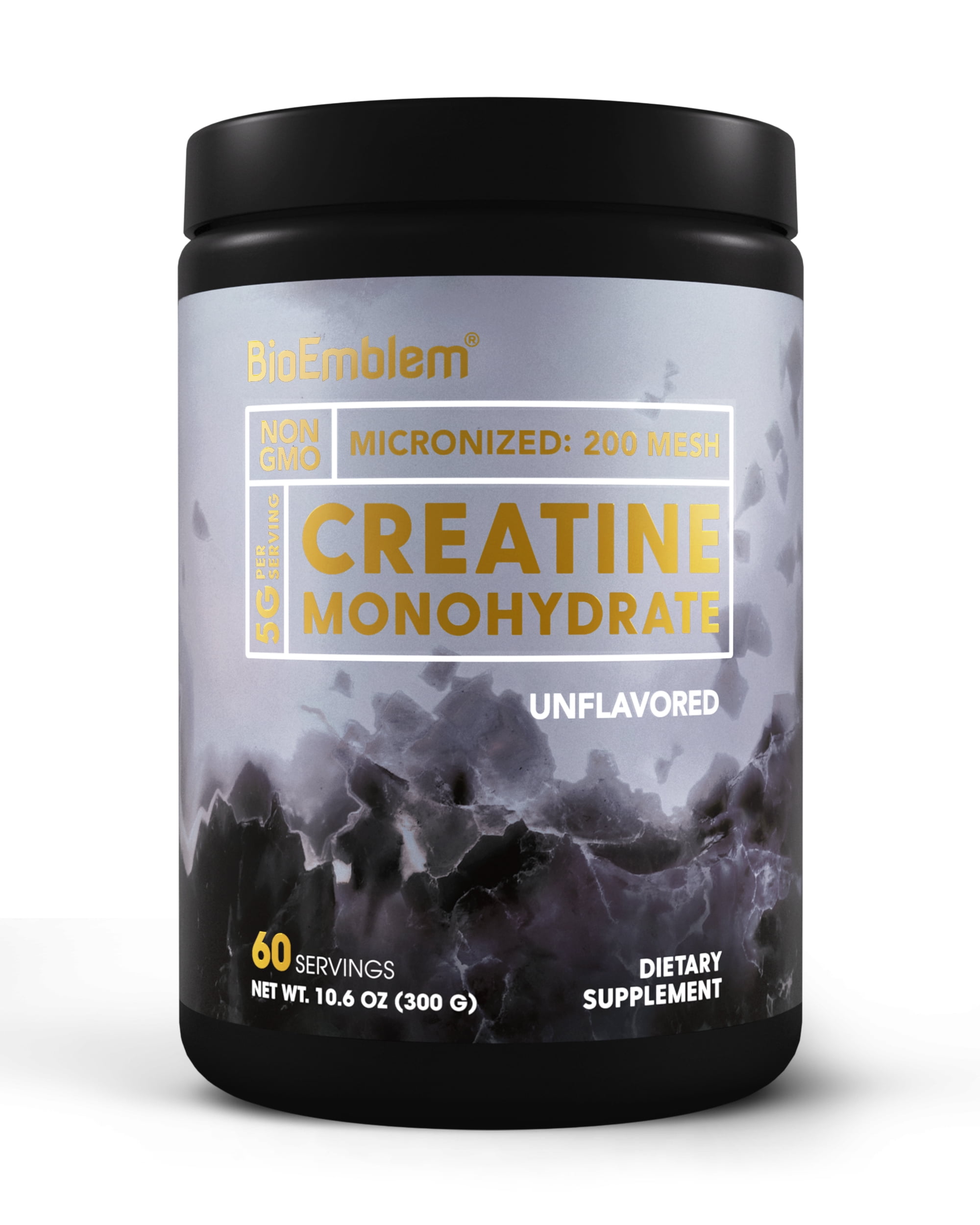 BioEmblem Triple Magnesium Complex and Creatine Monohydrate Powder