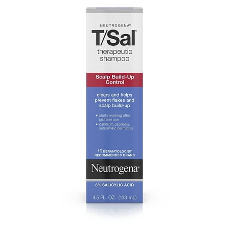 Neutrogena T/Sal Shampoo Scalp Build-Up Control, 4.5 Fl Oz (pack of (Best Way To Control Dandruff)
