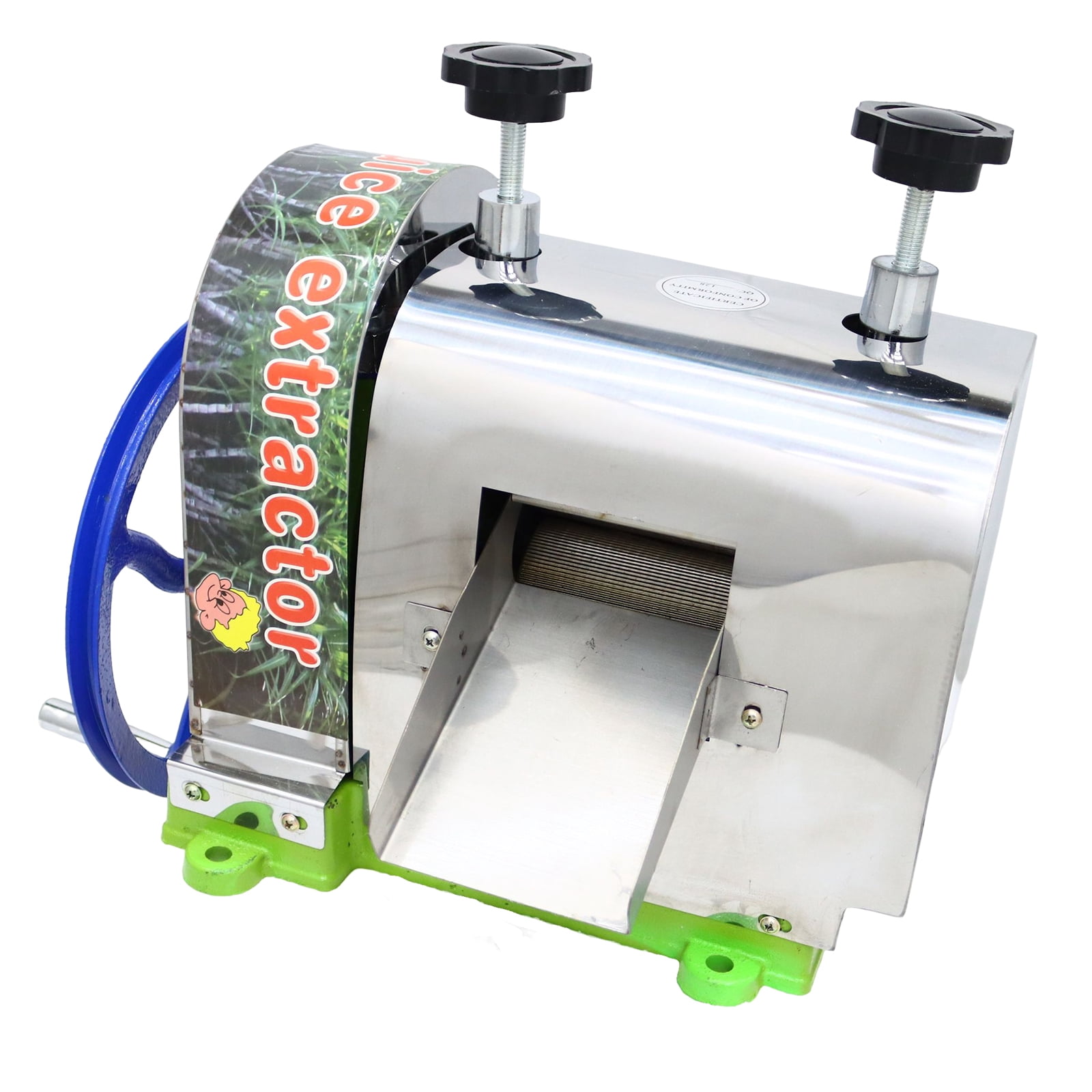 Efficient Manual Sugar Cane Juicer Machine 330LB/H Output Sugar Cane Juicer Press with 2 Peeling Knives