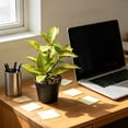 thumbnail image 1 of Plantas Artificiales de Hojas Verdes En Maceta para La Decoración de Mesas y Salas de Estar; Plantas Artificiales Realistas para La Oficina, Estanterías y Jardines., 1 of 7