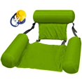 thumbnail image 1 of Inflatable Floating Row Backrest Inflatable Floating Bed Durable Portable Water Recreation Lounge Chair, 1 of 4