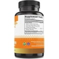 thumbnail image 3 of Ancient Bliss Turmeric Curcumin with Ginger and Bioperine, Turmeric Curcumin with Black Pepper,  Supplement (120 Capsules), 3 of 4
