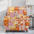 thumbnail image 2 of HELLHERO Flower Print Lazy Boy Chair Covers Slipcover 4 Piece Recliner Cover 1 Seat Extra Large Dust-proof Washable Cover for Recliner Chair with Foot Rest, 2 of 8
