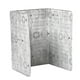 thumbnail image 1 of Sywqhk Placa deflectora plegable para estufa de gas de papel de aluminio para salpicaduras de aceite de cocina (C) Sywqhk Para estrenar, 1 of 4