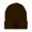 Brown, variant on Beanie Panda Bear Face Embroidery, One Size, Purple