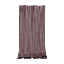 geerera Elegant Pleated Gauze Table Runner Wedding Decoration for Parties Banquets Holiday Events