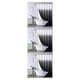 thumbnail image 4 of Cortina de ducha impermeable Inteprter PEVA 180*180 negro, 4 of 5