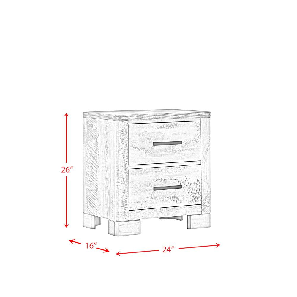 Picket House Furnishings Adam 2-Drawer Nightstand