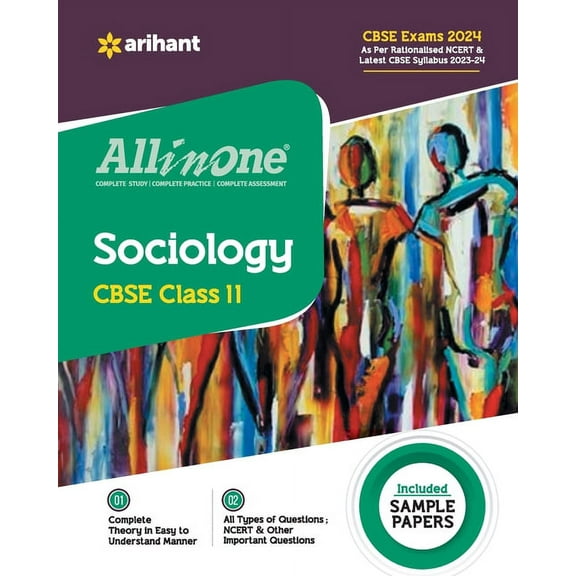 All In One Class 11th Sociology for CBSE Exam 2024, (Paperback)