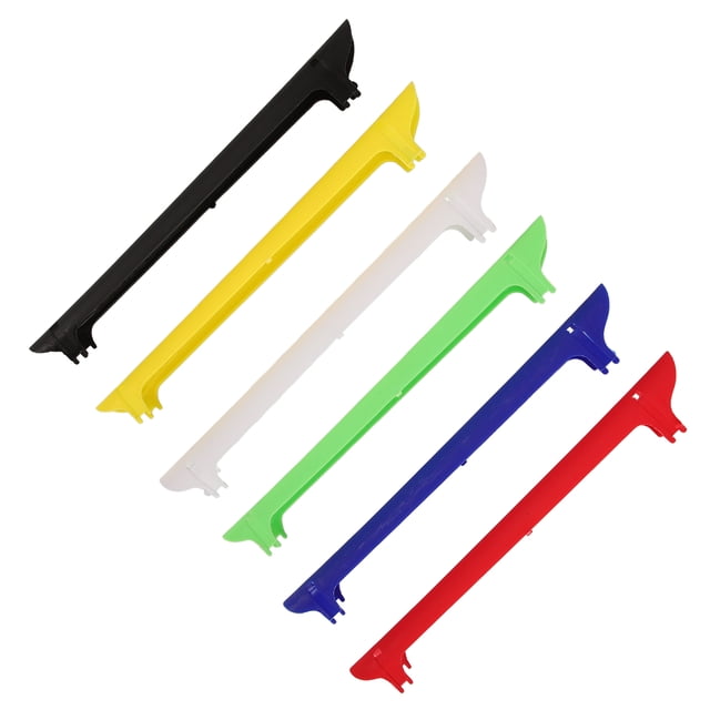 FUTUREORYY 6Pcs Plastic Bike Frame Protector Cover Chainstay Guard for Outdoor Mountain Bikes