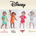thumbnail image 2 of Disney Classics The Jungle Book Romper and Reversible Sun Hat Set Baloo and Mowgli Blue, 2 of 9