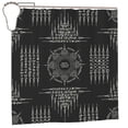 thumbnail image 2 of XMXT Waterproof Shower Curtain Liner with Iron Hooks, White Seamless Sacred Symbol Shower Curtains for Bathroom Decor Accessories, 72 x 72 inches, 2 of 8