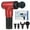 Fire Red with Gift Box, variant on 6 Speeds Mid Range Ergonomic Massage Gun - Fire Red with Gift Box