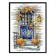 thumbnail image 1 of Cuadros Decorativos Bordado parcial Hilo de algodón ecológico 14CT Impreso Puerta de otoño Punto de cruz (FA317 Wdftyju  embutido en tela, 1 of 9