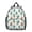 Robot and Arms, variant on Robot and Astronauts Black Pattern Backpack for School, Cute School Bag with Adjustable Shoulder Straps and Padded Back, 13.8"x11.4"x6"