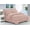 Light Pink, variant on Elegant Comfort 8-Piece Dobby Stripe Bed-in-a-Bag Comforter Set, Includes 4pc Smart Sheet Set, Bed Skirt, Comforter, Matching Pillowcases, and Shams - Full/Queen, Light Pink