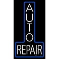 thumbnail image 1 of Auto Repairs LED Neon Sign 20 x 37 - inches, Clear Edge Cut Acrylic Backing, with Dimmer - Bright and Premium built indoor LED Neon Sign for automotive store, and mall., 1 of 7