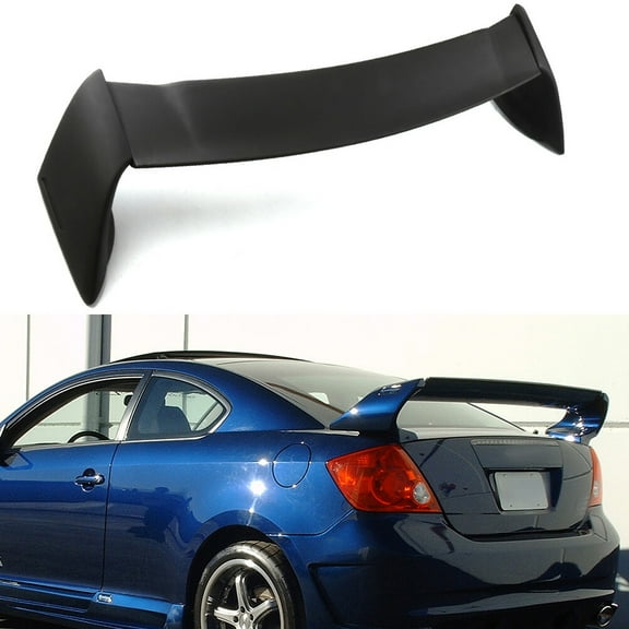 SCITOO ABS Black Rear Trunk Spoiler Wing Exterior Accessories Styling Kits Replacement for 2006-2015 for Honda Civic