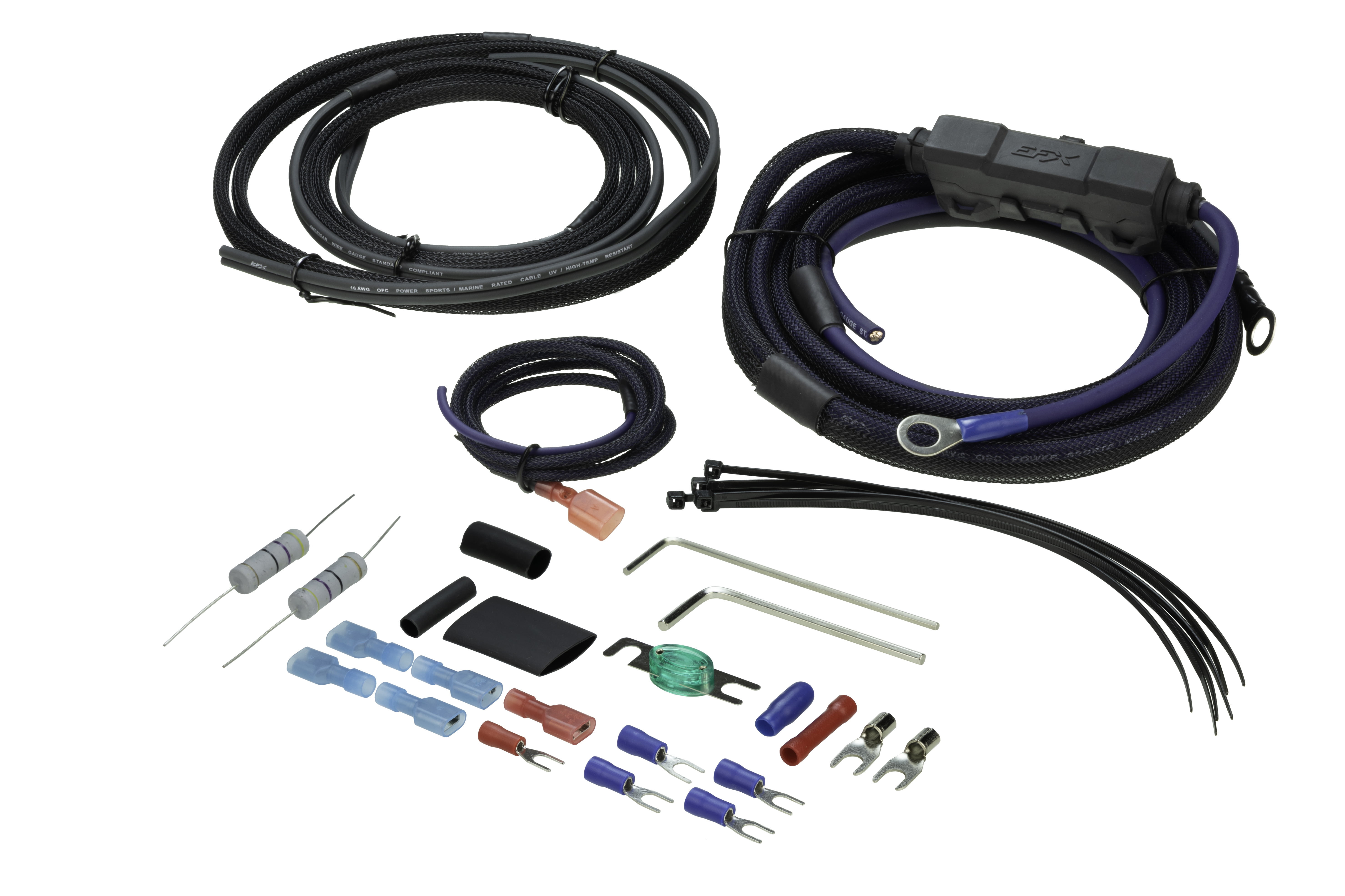Scosche 6 ft. Rogue 10GA OFC Powersports/Marine Amplifier Wiring Kit