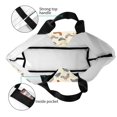 thumbnail image 4 of Disketp Funny Chicken Bolsa Tote Estampada para Mujer, Bolso de Hombro y de Mano para Compras y Viajes, 4 of 8