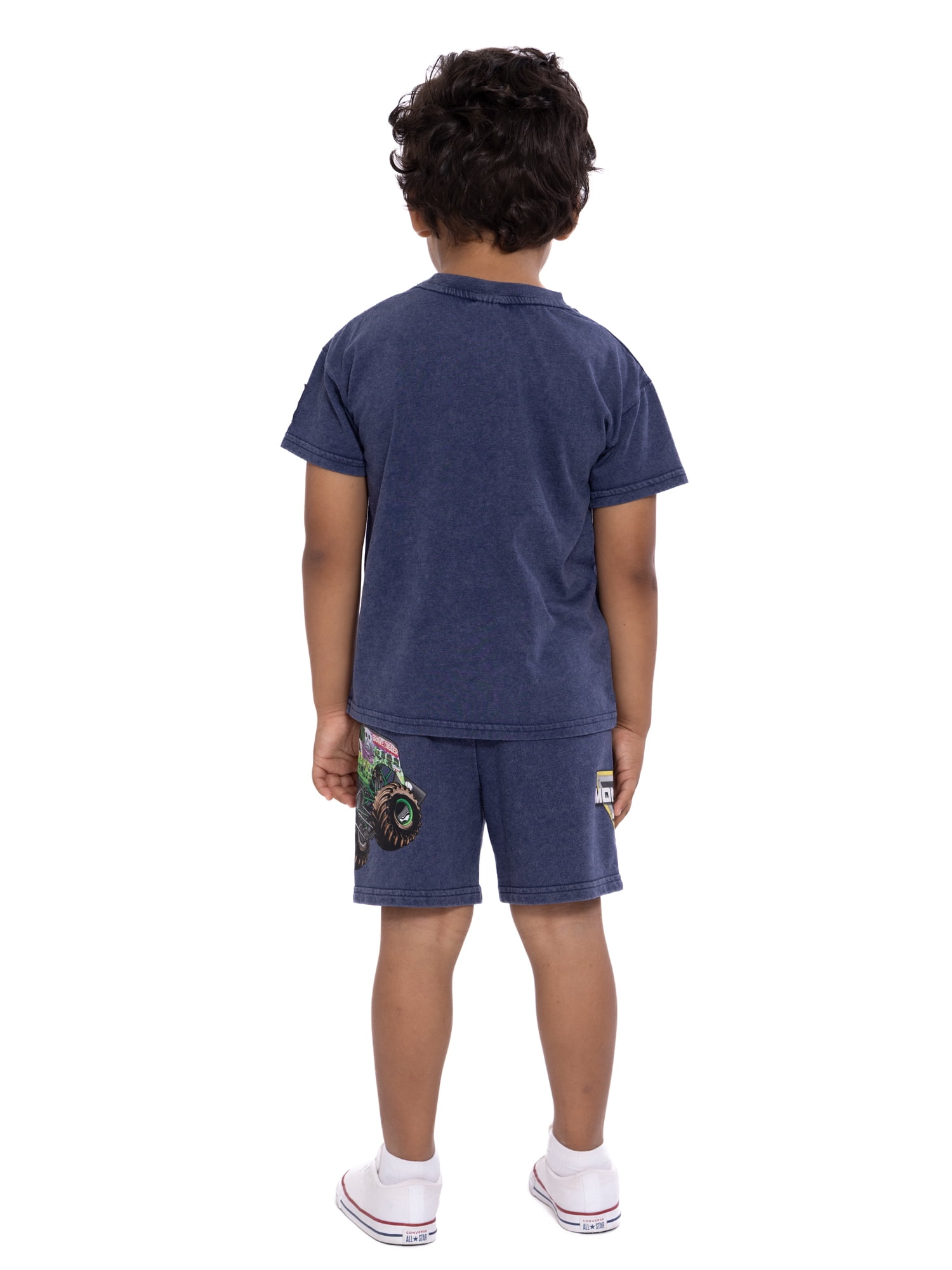 Rolling Stones Toddler Graphic Tee and Shorts Set, Cotton