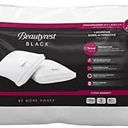 Beautyrest Black Pillows, 2-Pack Standard Queen