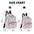 thumbnail image 2 of FORMRS Mini Backpack Purse for Women Travel Daypack Casual Shoulder Bag, Mosaic Flowers Pattern, 2 of 7