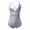 Silver, variant on Womens Lingerie Red Plaid Lace Bodysuit Roleplay Cosplay Sexy Nightwear Lingerie Pink L