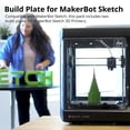 thumbnail image 2 of Impresora 3D Build Plate MakerBot 900-0062A Sketch (paquete de 2), 2 of 4