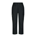 thumbnail image 6 of Maean Women Cargo Pant Ankle Length Cropped Straight Leg Trousers High Waist Loose Casual Hiking Pants, 6 of 7