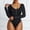 Black, variant on Summer Saving Clearance AXXD Summer Saving Clearance Gift Clothes,Solid Color Pullover Long Sleeve Jumpsuit White Shorts for Women High Waisted Yellow 4