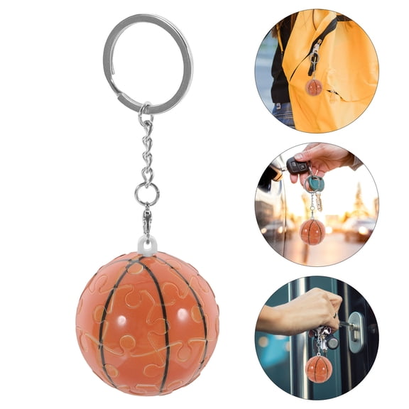 WHAMVOX Novelty Sports Ball Keychains Ring Accessories Basketball Lovers