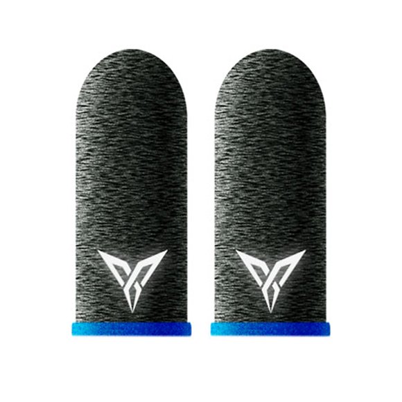 Amdohai Flydigi Wasp Feelers 5 Finger Sleeve Sweat-Proof Finger Cover Mobile Phone Tablet Game Touch Screen Thumb 2 Pcs Compatible with Different Finger Size